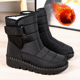 Winter Waterproof Platform Snow Boots for Women
